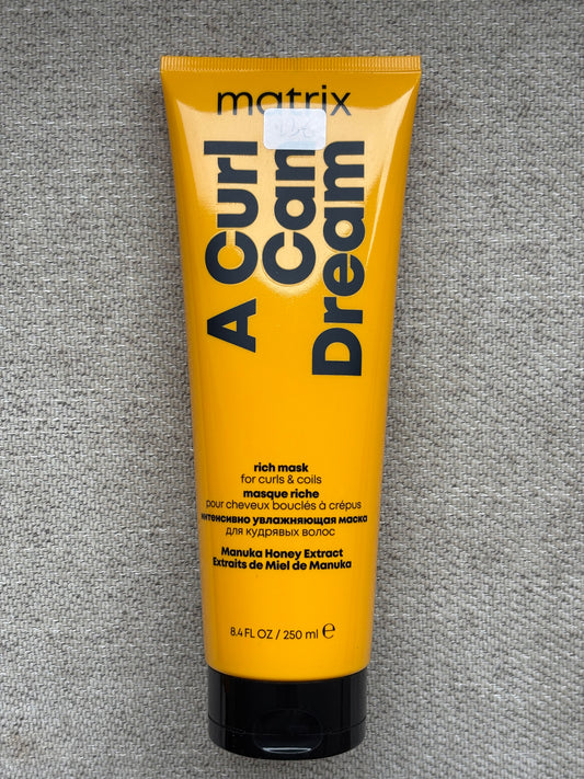 Matrix A Curl Can Dream - Masque riche au Miel de Manuka