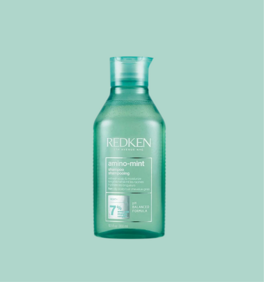 SHAMPOING RACINES GRASSES
POINTES SÈCHES AMINO MINT 300ML
